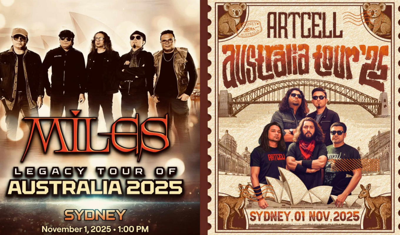 Headline Miles and Artcell Shine Together in Sydney for Historic Performance সিডনিতে মিলল মাইলস এবং আরটসেল: ইতিহাসে এক যুগল পরিবেশনা
