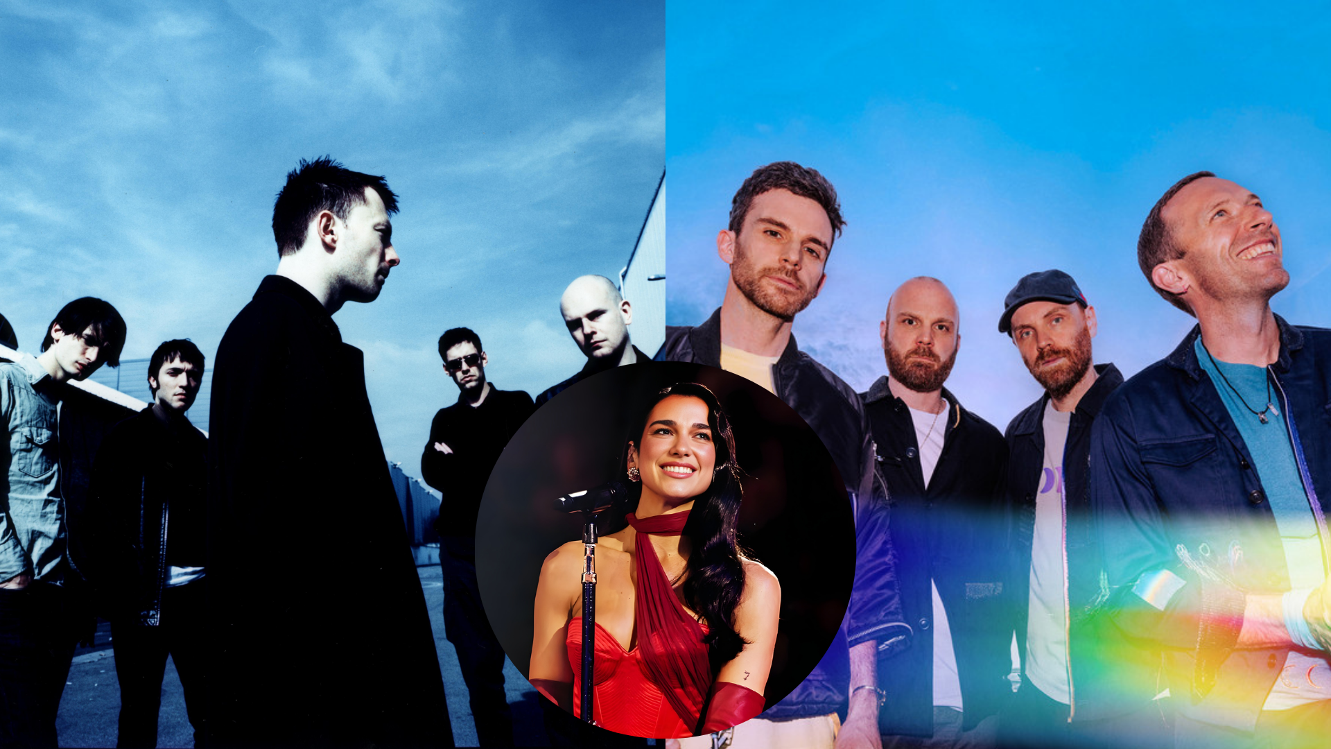 রেডিওহেড, দুআ লিপা ও কোল্ডপ্লের দাবি