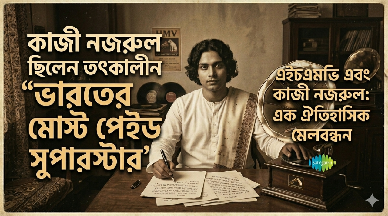 কাজী নজরুল ছিলেন তৎকালীন "ভারতের মোস্ট পেইড সুপারস্টার' ! 1 কাজী নজরুল ছিলেন তৎকালীন ভারতের মোস্ট পেইড সুপারস্টার