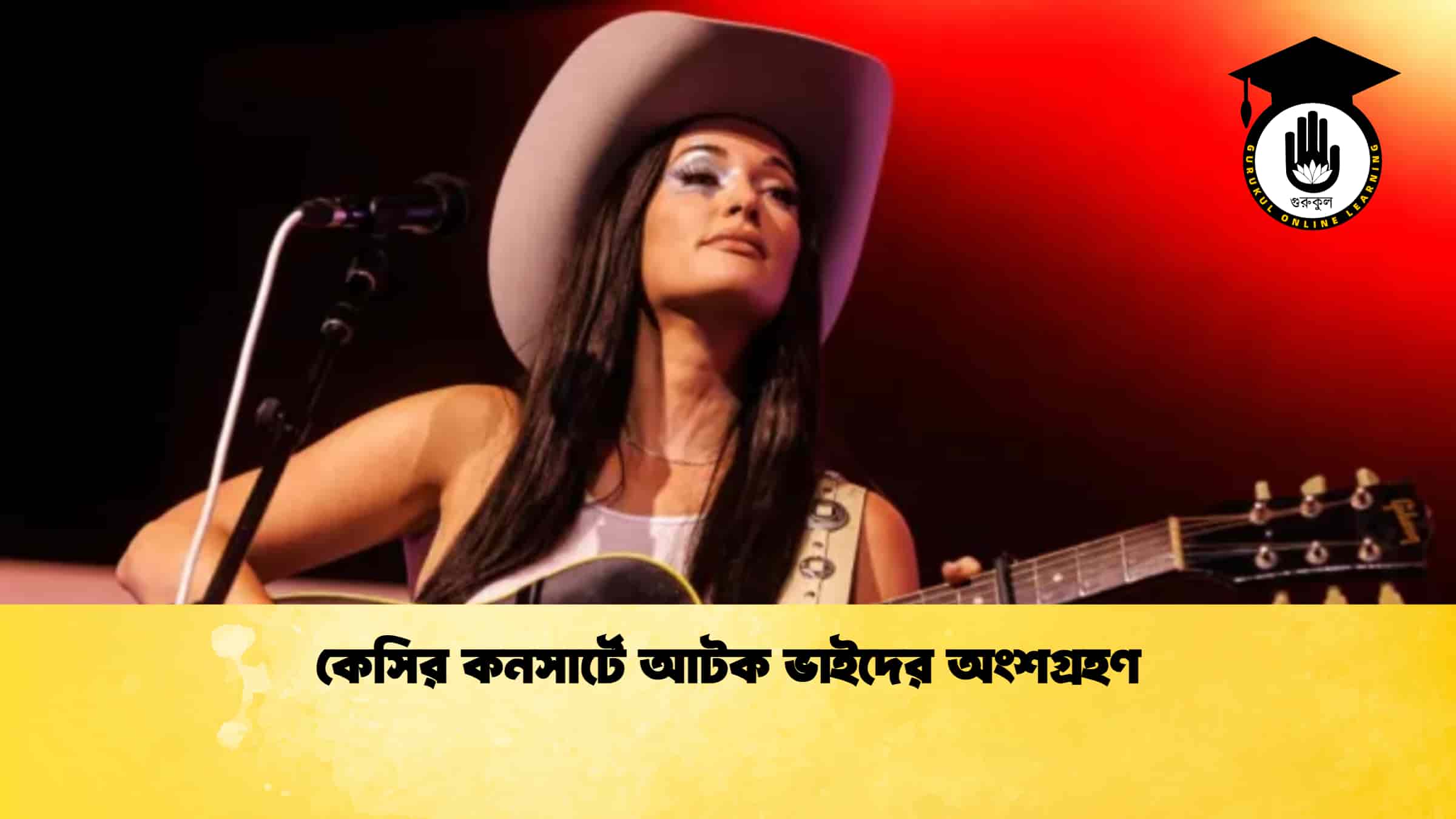 কেসির কনসার্টে আটক ভাইদের অংশগ্রহণ